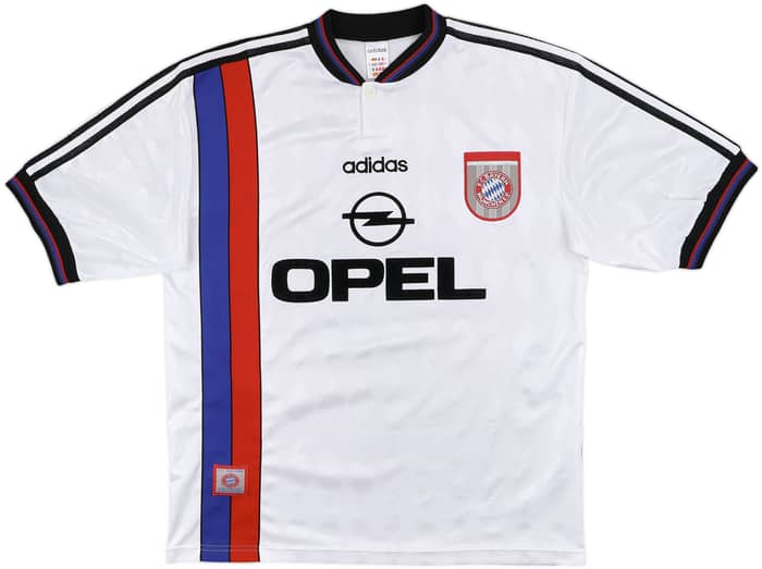 1996-98 Bayern Munich Away Shirt Ziege #17 - 8/10 - (L)