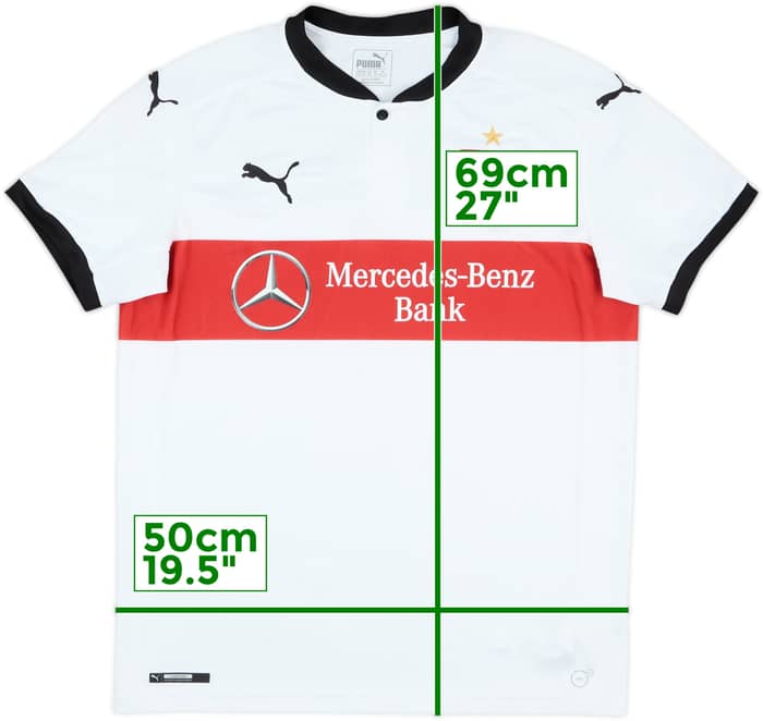 2017-18 Stuttgart Home Shirt - 8/10 - (XL.Boys)