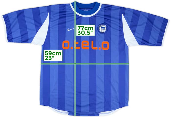 2000-01 Hertha Berlin Home Shirt - 10/10 - (L)