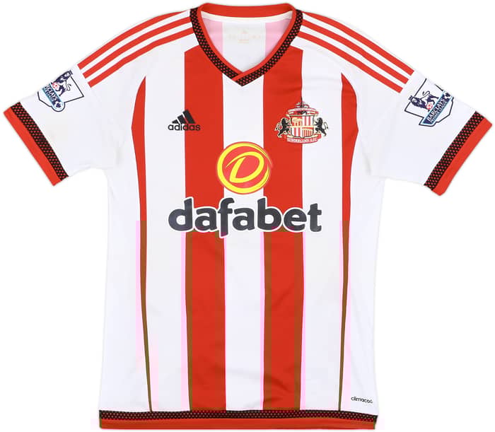 2015-16 Sunderland Home Shirt Defoe #18 - 7/10 - (S)