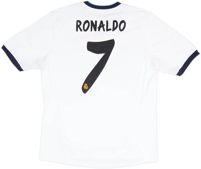 2012-13 Real Madrid Home Shirt Ronaldo #7 - 8/10 - (L)