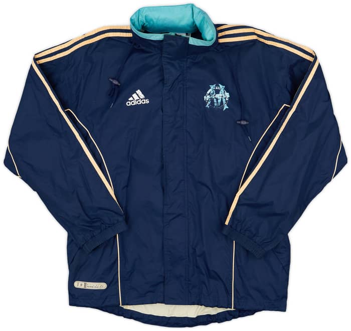 2000-01 Olympique Marseille adidas Rain Jacket - 3/10 - (S)