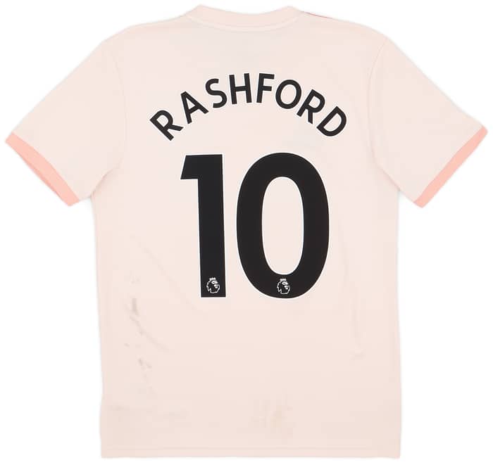 2018-19 Manchester United Away Shirt Rashford #10 - 6/10 - (S)