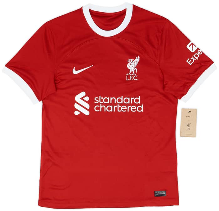 2023-24 Liverpool Home Shirt Konate #5 (S)