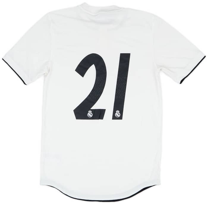 2018-19 Real Madrid Match Issue Home Shirt #21