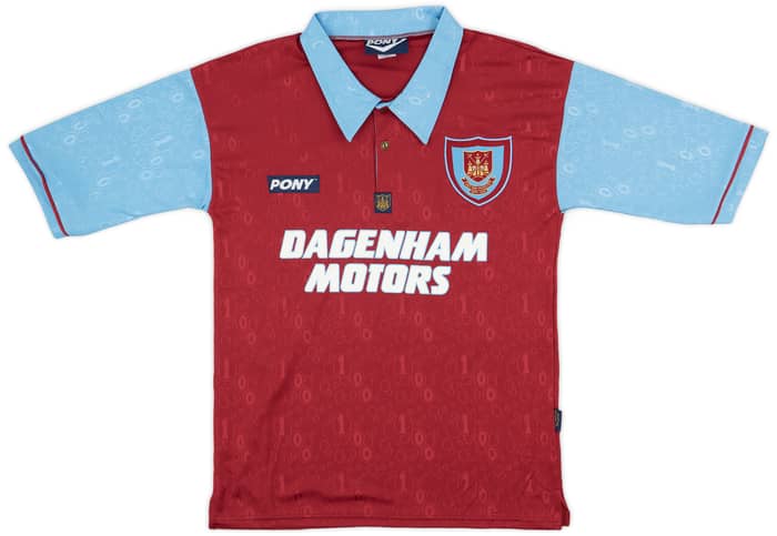 1995-97 West Ham Centenary Home Shirt Lampard #26 - 10/10 - (S)