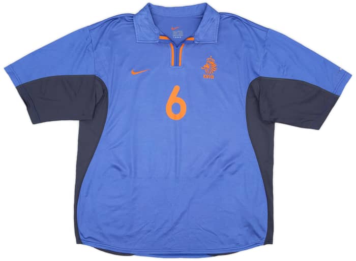 2000-02 Netherlands Away Shirt Seedorf #6 - 6/10 - (L)