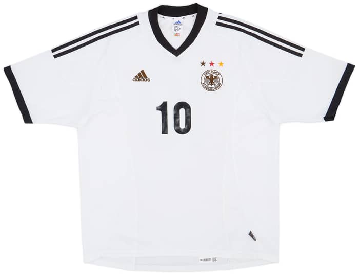 2002-04 Germany Home Shirt #10 - 8/10 - (XXL)