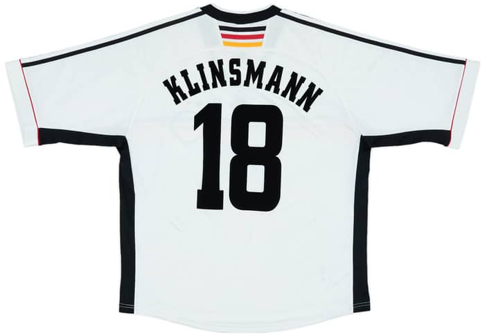 1998-00 Germany Home Shirt Klinsmann #18 - 6/10 - (XL)