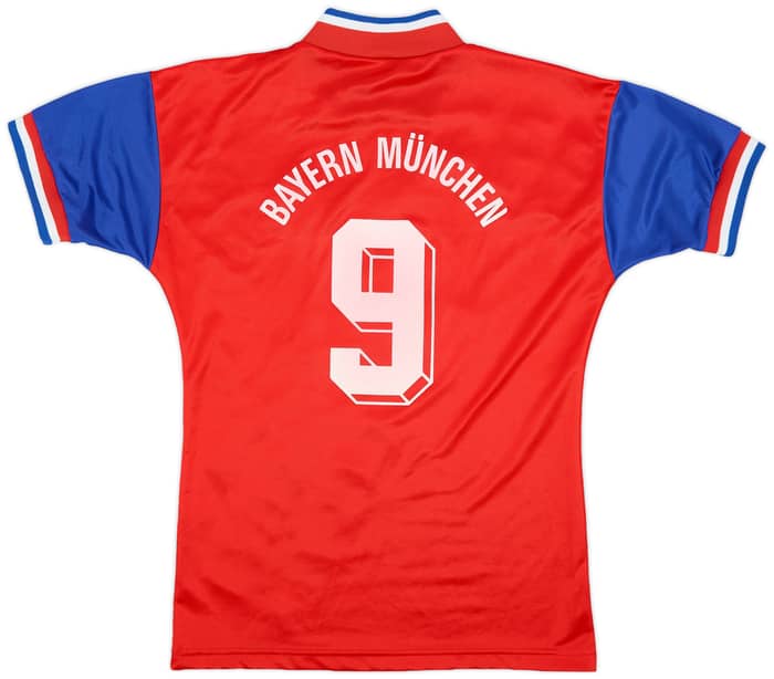 1993-95 Bayern Munich Home Shirt #9 - 8/10 - (S)