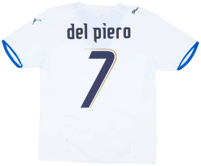 2006 Italy Away Shirt Del Piero #7 - 6/10 - (M)