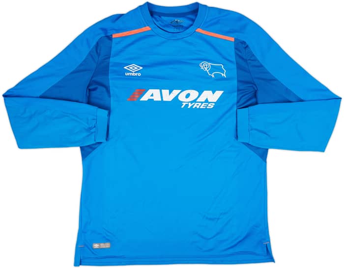 2017-18 Derby County GK Shirt - 5/10 - (XL)