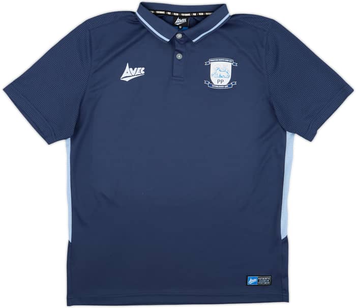 2010s Preston North End Avec Polo Shirt - 9/10 - (M)