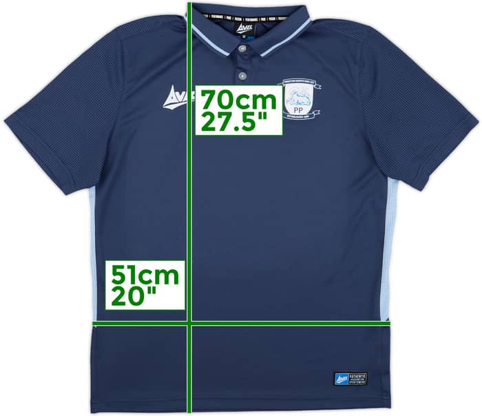 2010s Preston North End Avec Polo Shirt - 9/10 - (M)