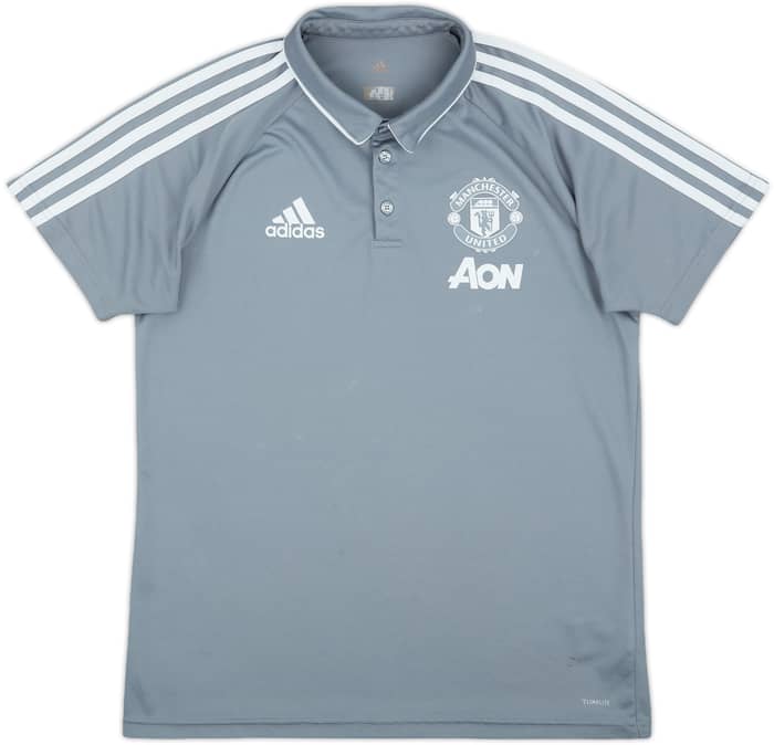 2017-18 Manchester United Polo Shirt - 7/10 - (M)