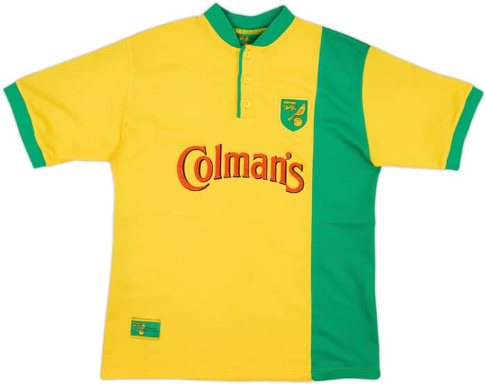 1999-01 Norwich Home Shirt - 8/10 - (L)