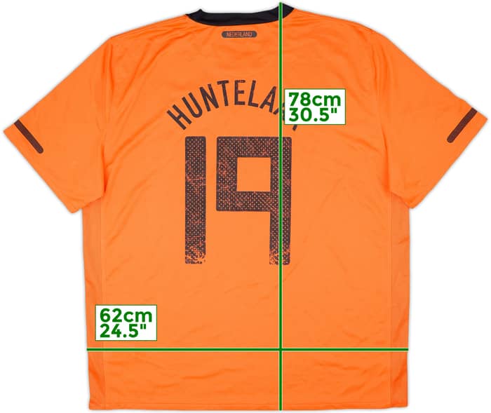 2010-11 Netherlands Home Shirt Huntelaar #19 (XXL)