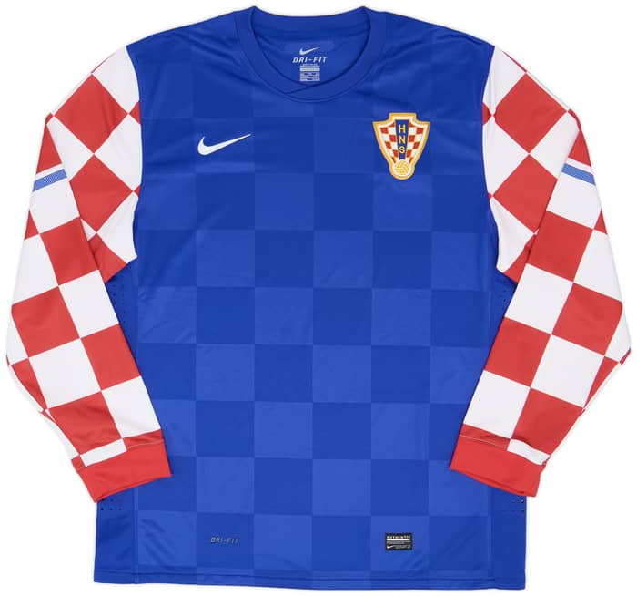2010-12 Croatia Player Issue Away L/S Shirt - 10/10 - (XXL)