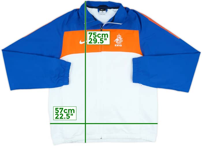 2010-12 Netherlands Nike Track Jacket - 9/10 - (M)