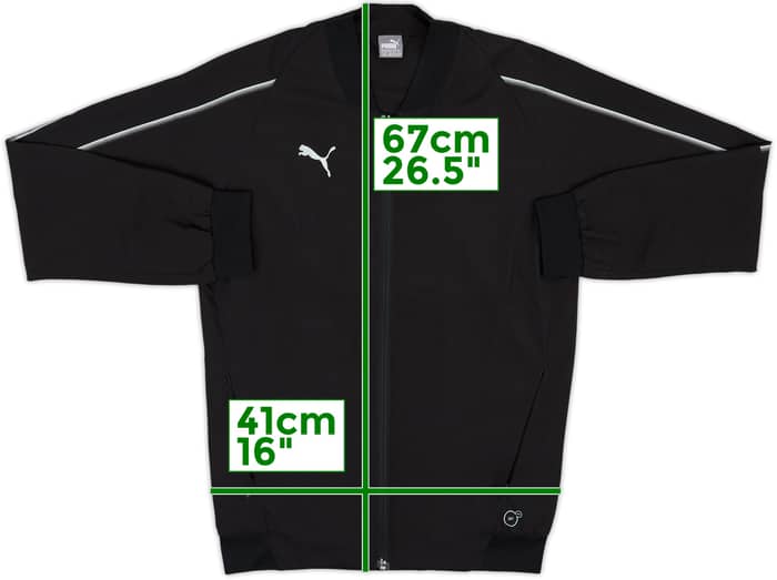 2018-19 Borussia Dortmund Puma Track Jacket - 7/10 - (M.Boys)