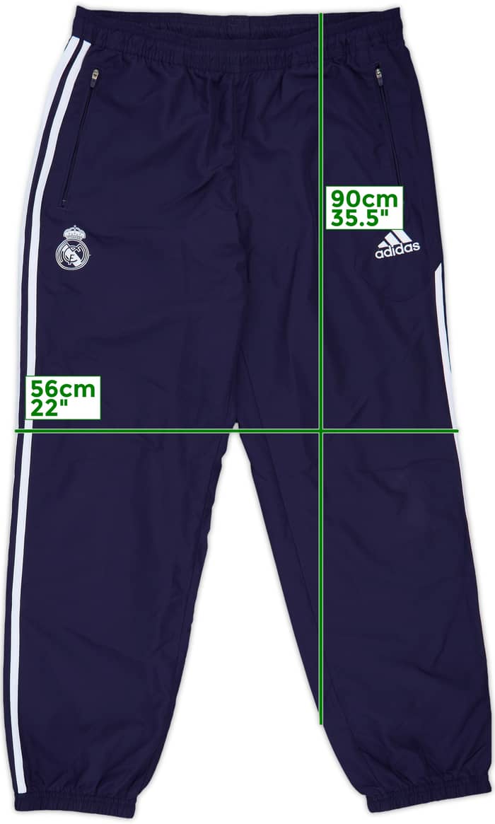 2012-13 Real Madrid adidas Track Pants/Bottoms - 9/10 - (L)