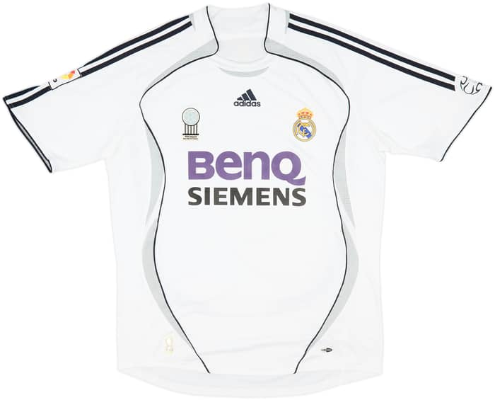 2006-07 Real Madrid Home Shirt Ronaldo #9 - 10/10 - (L)