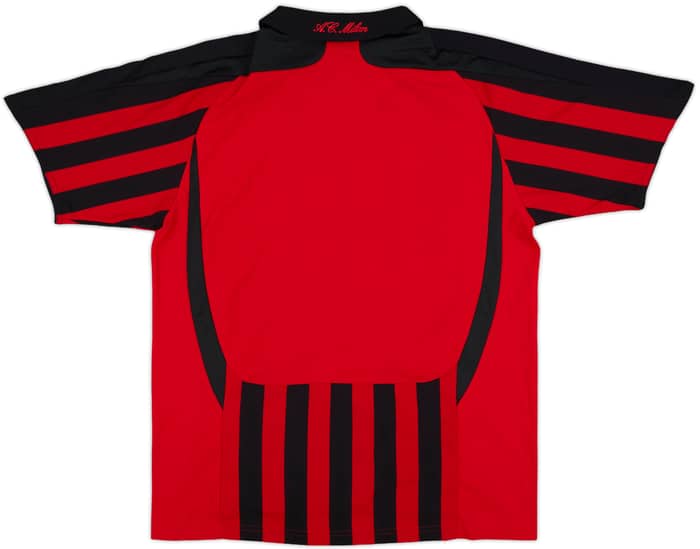 2007-08 AC Milan Home Shirt - 4/10 - (XL.Boys)