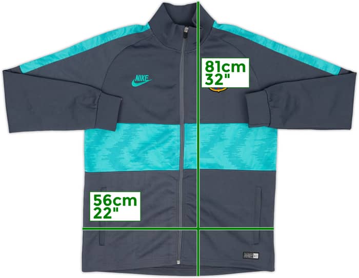 2019-20 Barcelona Nike Track Jacket - 10/10 - (L)