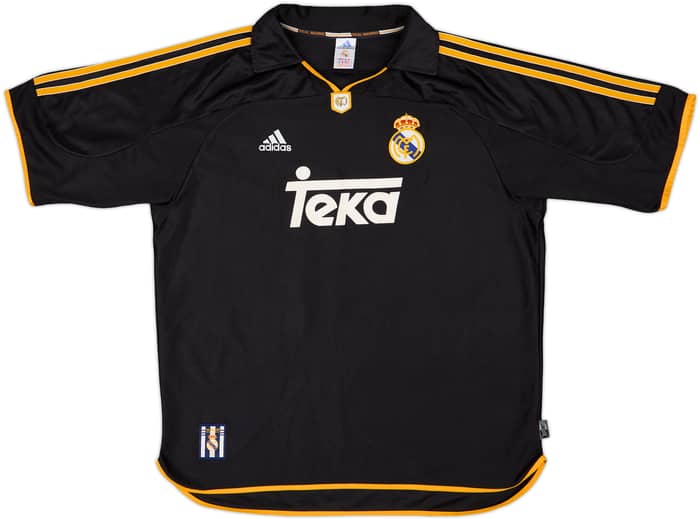 1999-01 Real Madrid Away Shirt R.Carlos #3 - 9/10 - (XL)