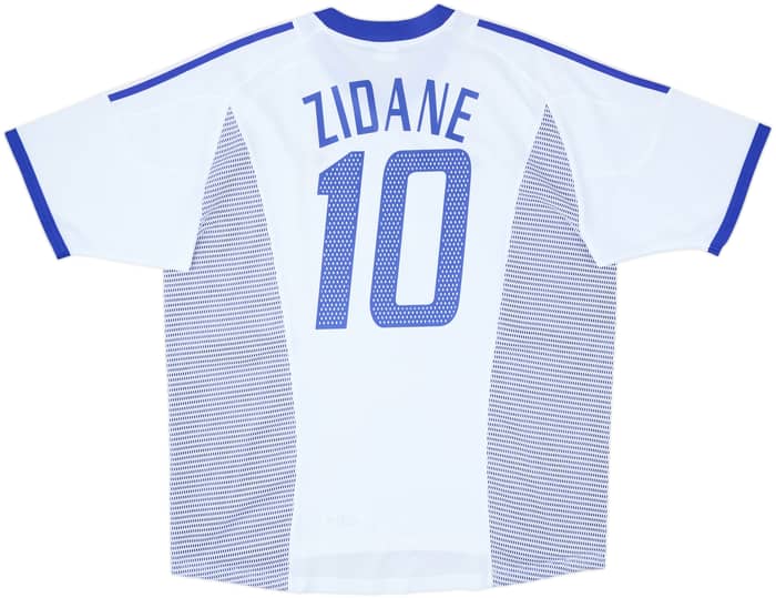 2002-04 France Away Shirt Zidane #10 - 9/10 - (XL)