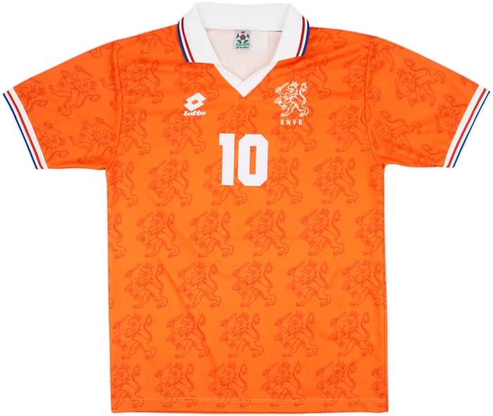1994 Netherlands Home Shirt Bergkamp #10 - 9/10 - (L)