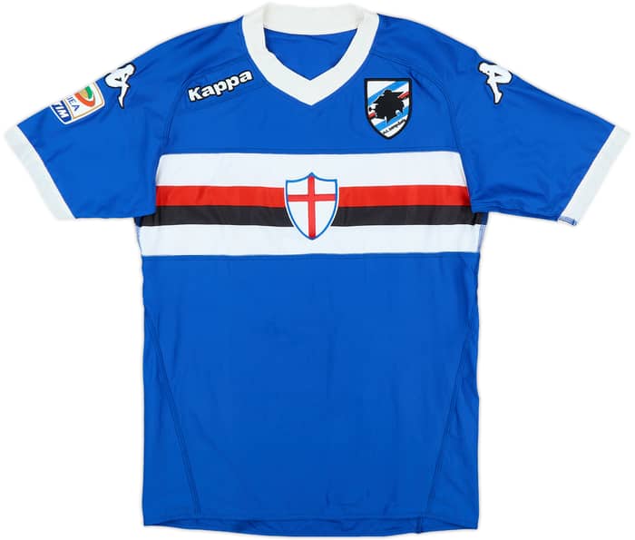 2010-11 Sampdoria Home Shirt Palombo #17 - 4/10 - (XS)