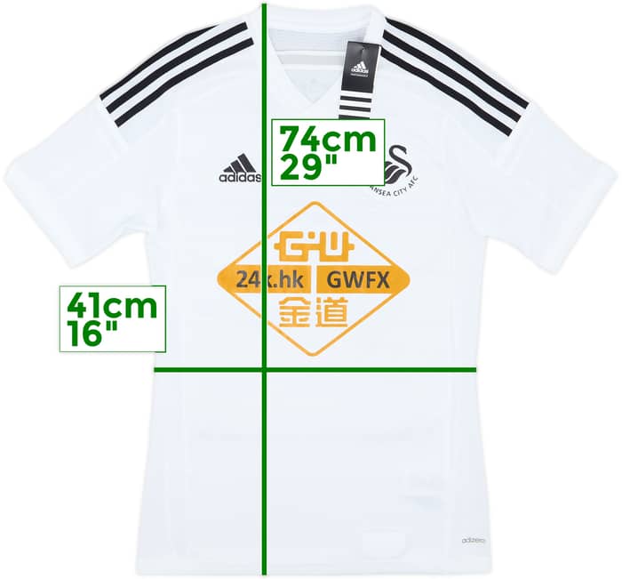 2014-15 Swansea Home Shirt Wilfried #10 (S)