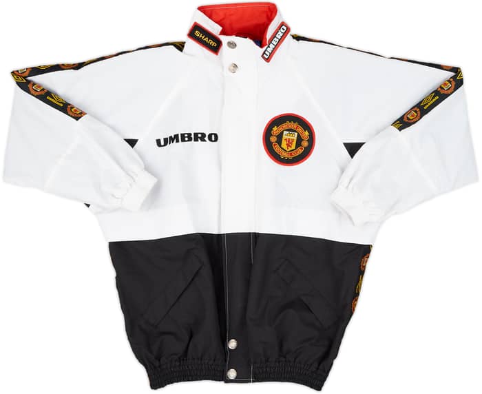 1996-97 Manchester United Umbro Track Jacket - 9/10 - (M.Boys)