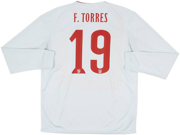 2014-15 Atletico Madrid Away L/S Shirt F.Torres #19 - 7/10 - (L)