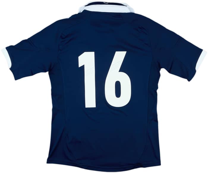 2011-13 Scotland Match Issue Home Shirt #16