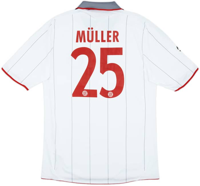 2009-10 Bayern Munich Third Shirt Muller #25 - 8/10 - (M)