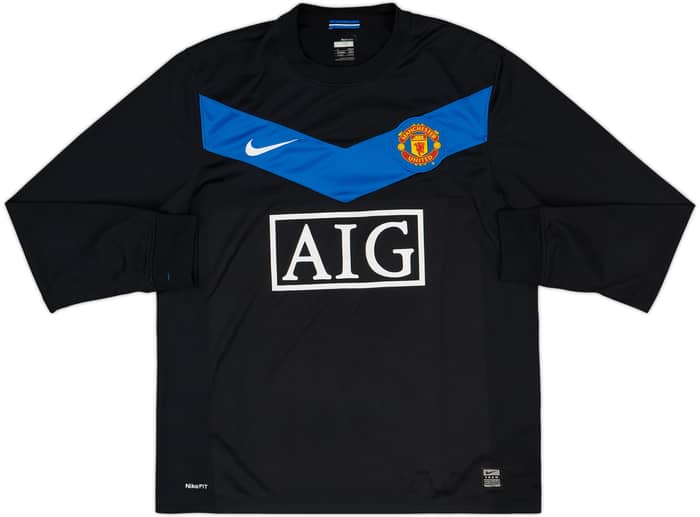 2009-10 Manchester United Away L/S Shirt - 6/10 - (M)