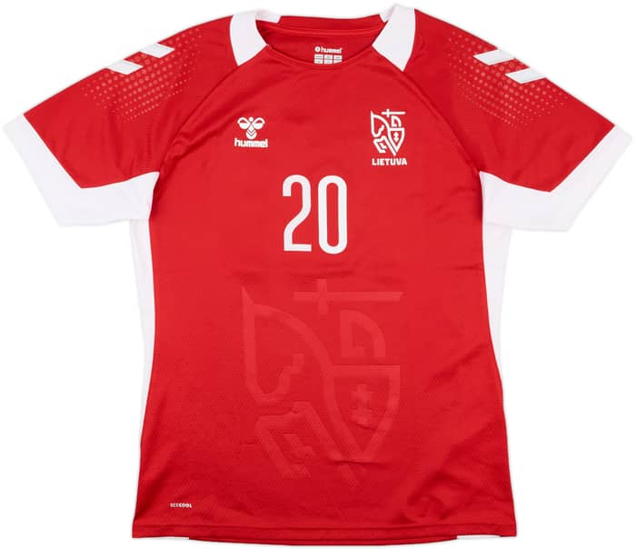 2021-24 Lithuania Match Issue Away Shirt #20