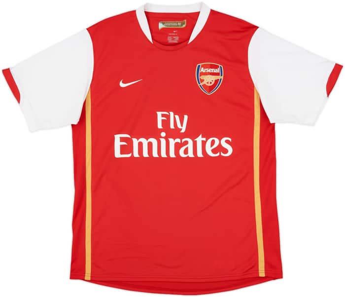 2006-08 Arsenal Home Shirt Rosicky #7 - 6/10 - (M)