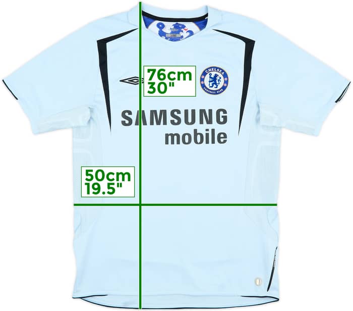 2005-06 Chelsea Away Shirt Crespo #9 - 7/10 - (M)