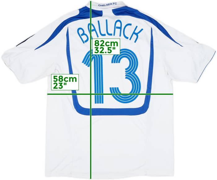 2007-08 Chelsea Third Shirt Ballack #13 - 5/10 - (XL)