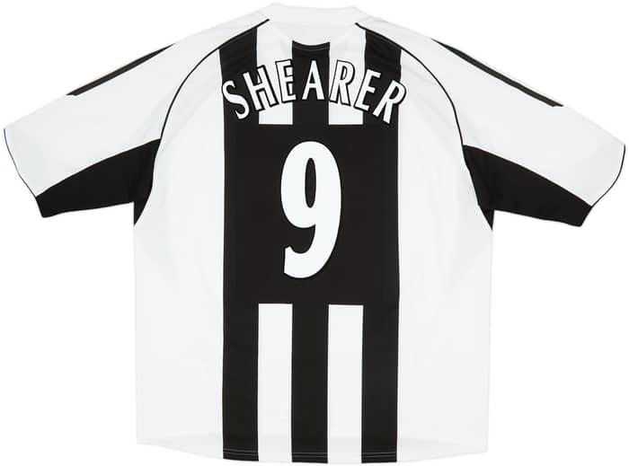 2005-07 Newcastle Home Shirt Shearer #9 - 5/10 - (XXL)