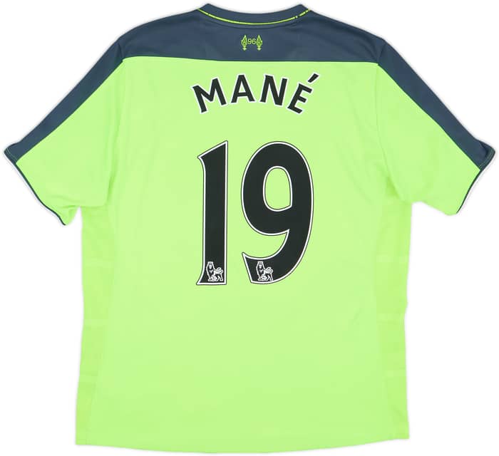 2016-17 Liverpool Third Shirt Mane #19 - 5/10 - (M)