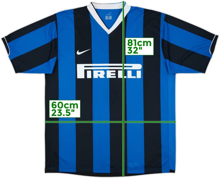 2006-07 Inter Milan Home Shirt - 5/10 - (XL)