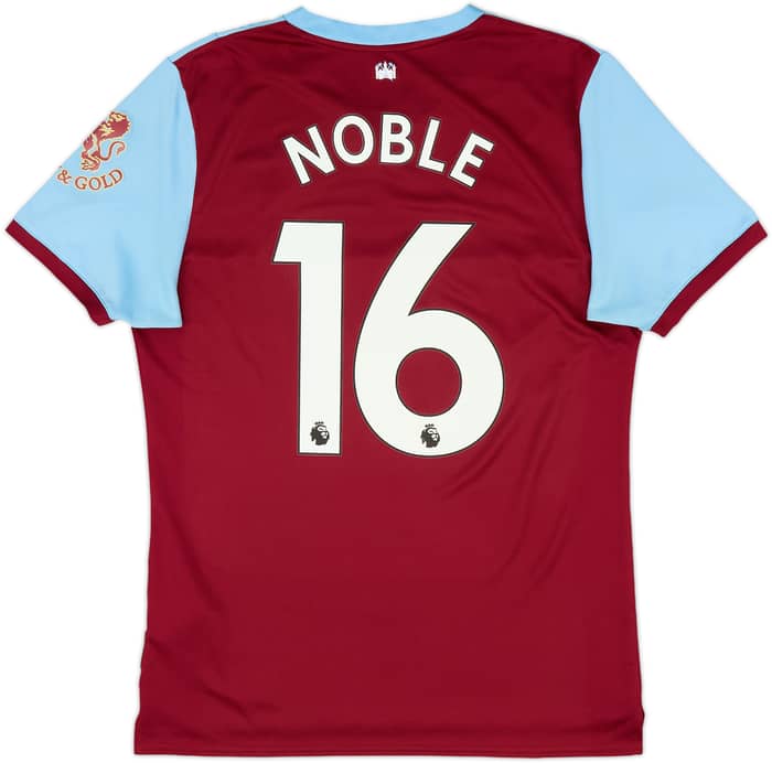 2019-20 West Ham Home Shirt Noble #16 - 6/10 - (M)