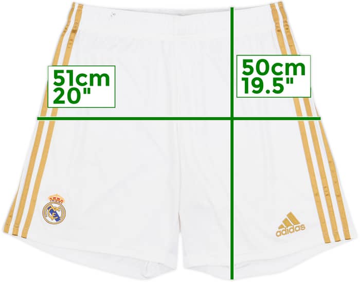 2019-20 Real Madrid Home Shorts - 6/10 - (L)