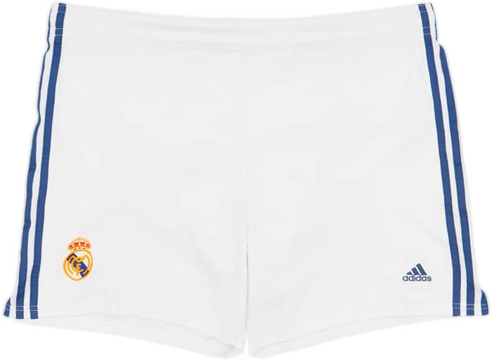2001-02 Real Madrid Home Shorts - 6/10 - (XL)