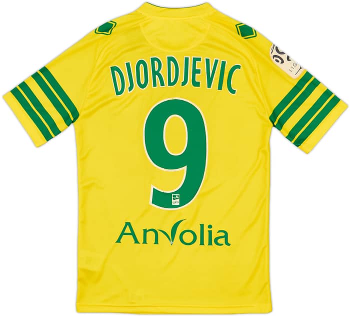 2013-14 Nantes Home Shirt Djordjevic #9 (S)