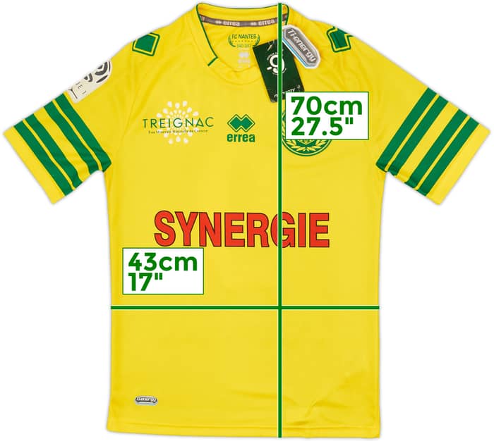 2013-14 Nantes Home Shirt Djordjevic #9 (S)